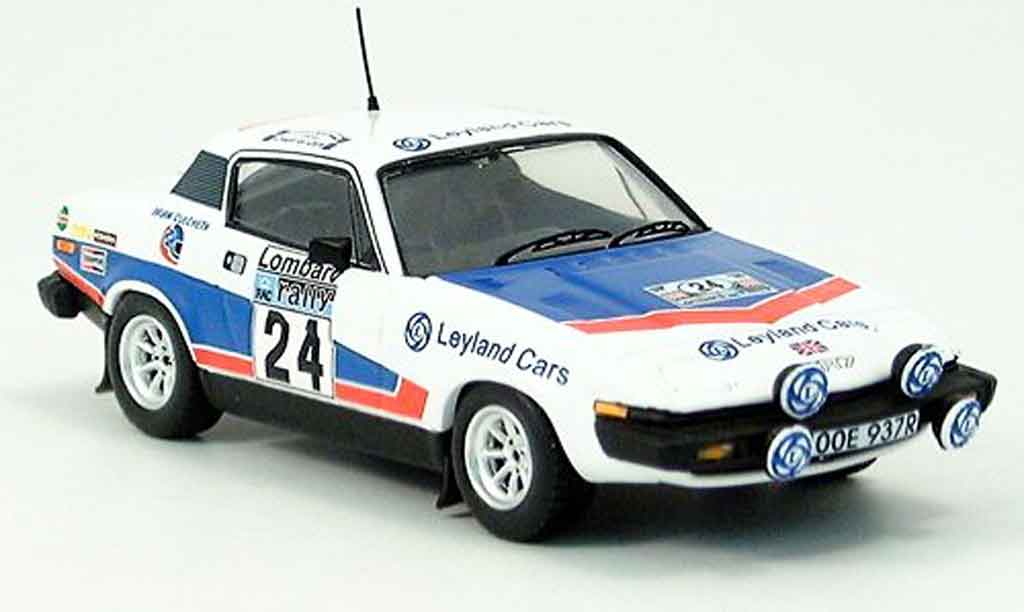 Triumph TR7 1976 1/43 Trofeu 1976 RAC No. 24 Culcheth Syer diecast model cars