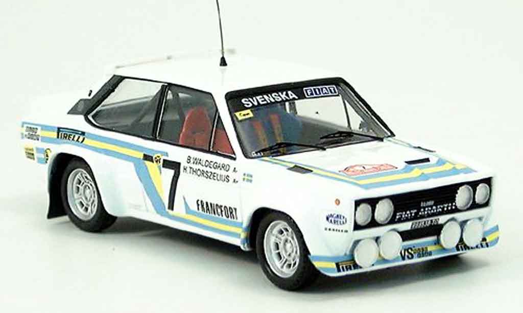 Fiat 131 1/43 Trofeu Abarth Waldegaard Thoszelius Monte Carlo diecast model cars