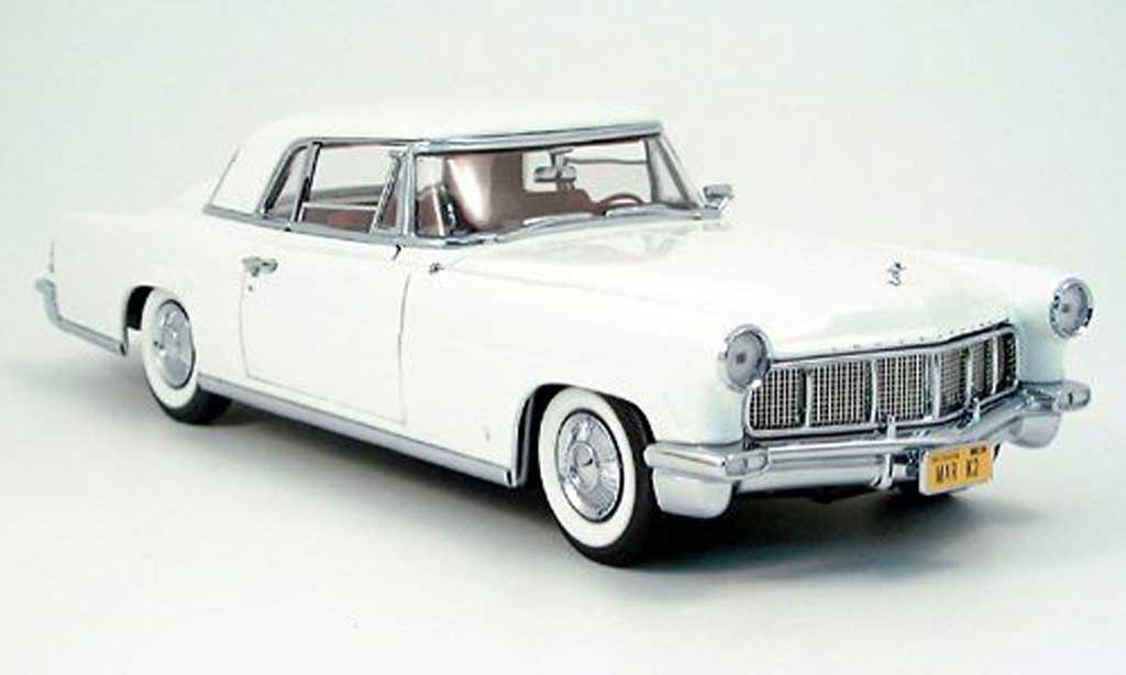 Lincoln Continental 1956 1/18 Yat Ming 1956 mk ii white diecast model cars