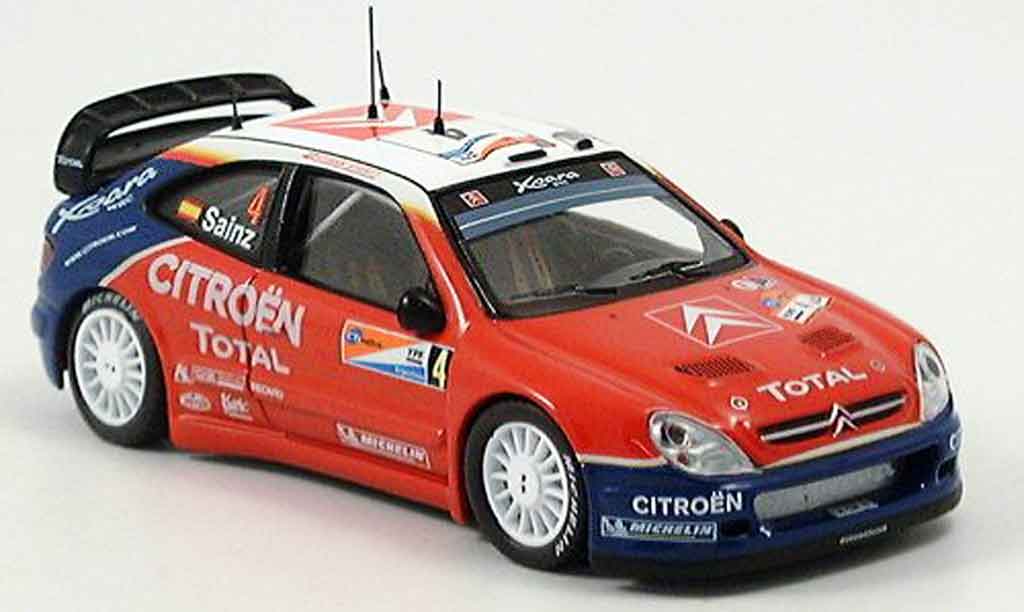 Citroen Xsara WRC 2004 1/43 IXO WRC 2004 sainz martin sieger argentine diecast model cars