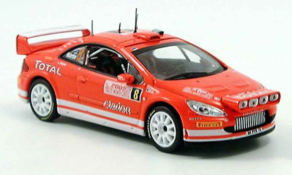 Peugeot 307 WRC 1/43 Norev WRC monte carlo 2005 diecast model cars