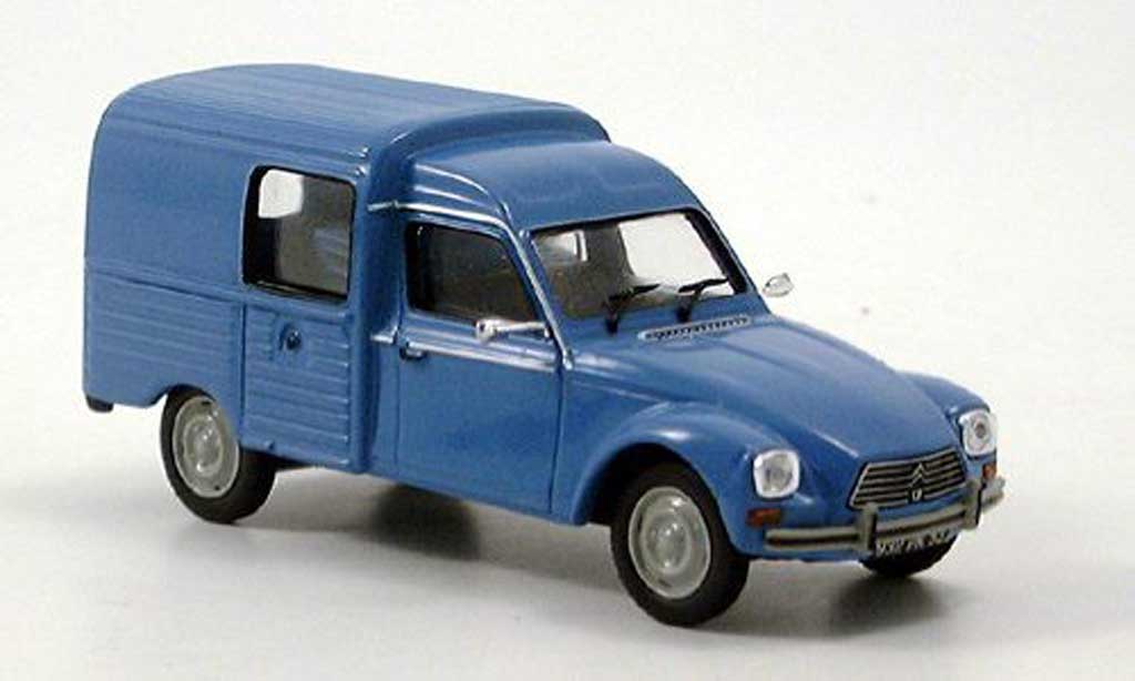 Citroen Acadiane 1/43 Norev blue 1977 diecast model cars