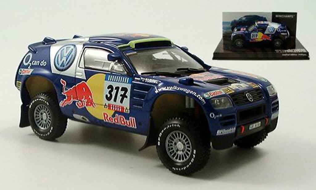 Volkswagen Touareg 1/43 Minichamps rallye dakar gordon zitzewitz 2005 diecast model cars