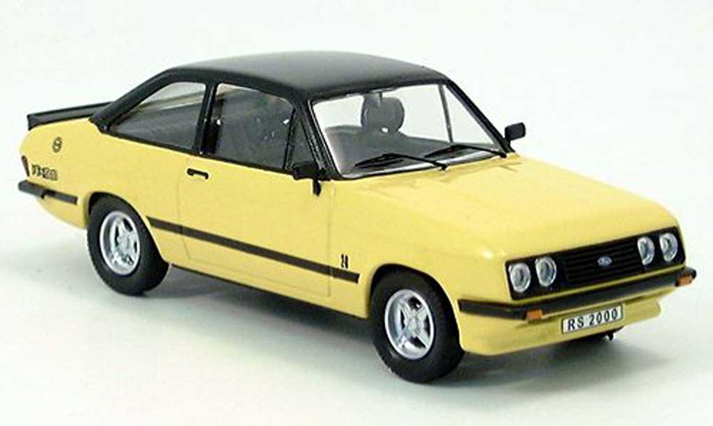 Ford Escort RS 2000 1/43 Trofeu RS 2000 yellow/black 1979 diecast model cars