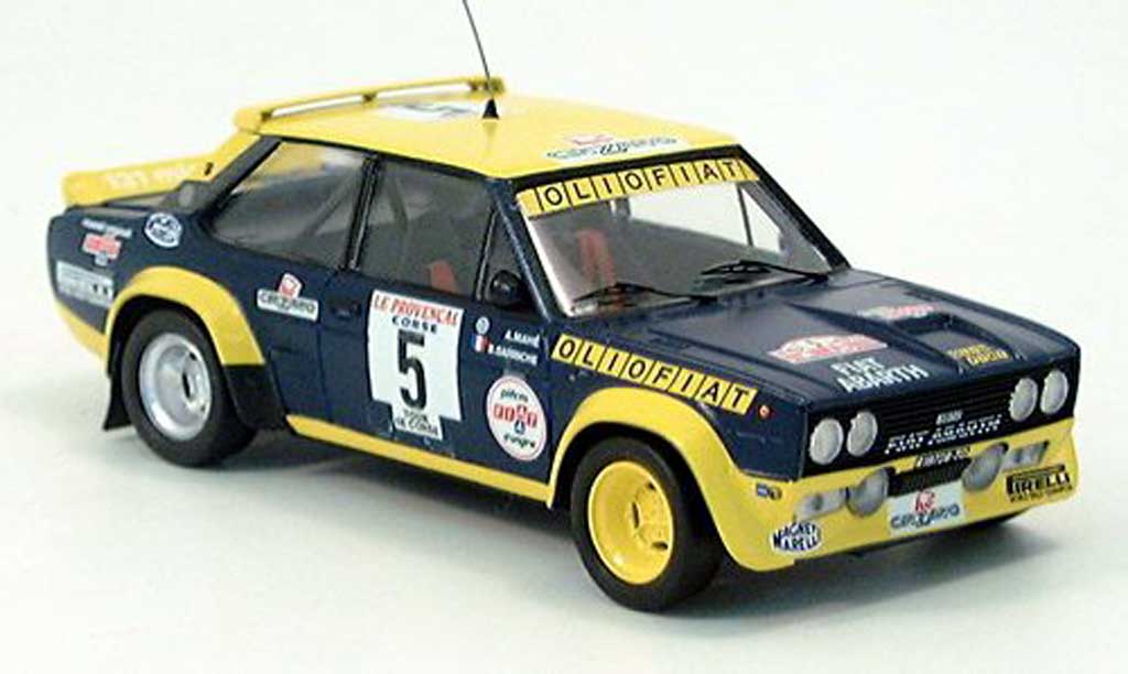 Fiat 131 Abarth 1/43 Trofeu Abarth Nr.5 Sieger tour de Corse 1977 diecast model cars
