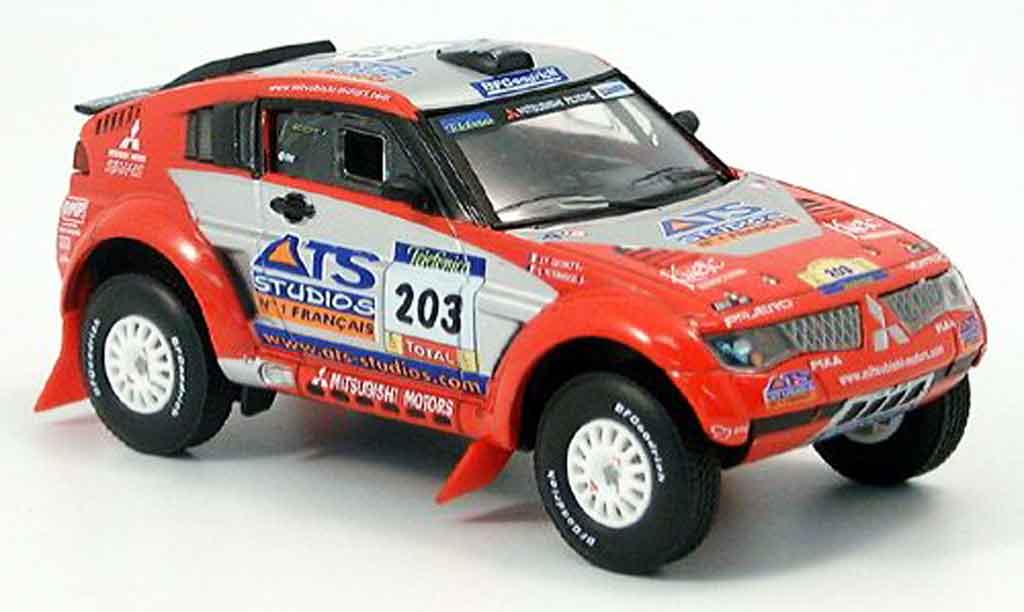 Mitsubishi Pajero Evolution 1/43 Solido Evolution No. 203 2004 diecast model cars