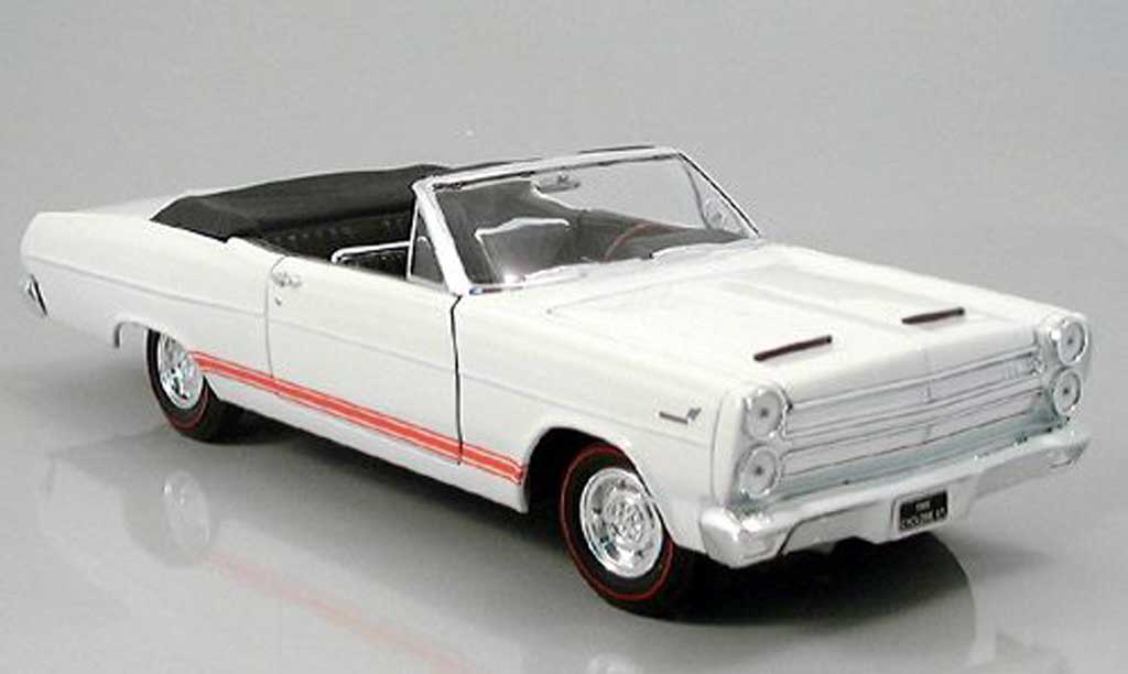 Mercury Cyclone 1/18 Yat Ming gt white mit echtem leder 1966 diecast model cars