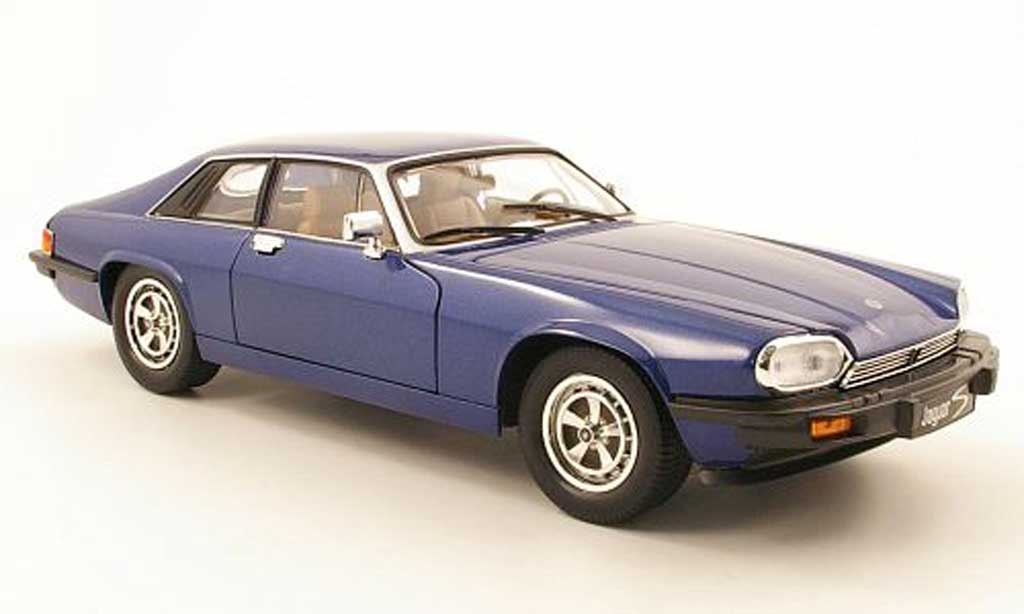 Jaguar XJS 1975 1/18 Yat Ming 1975 blue diecast model cars