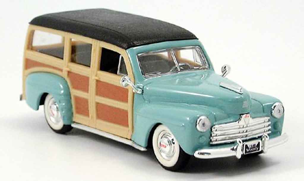Ford Woody 1/43 Yat Ming grun 1948 diecast model cars