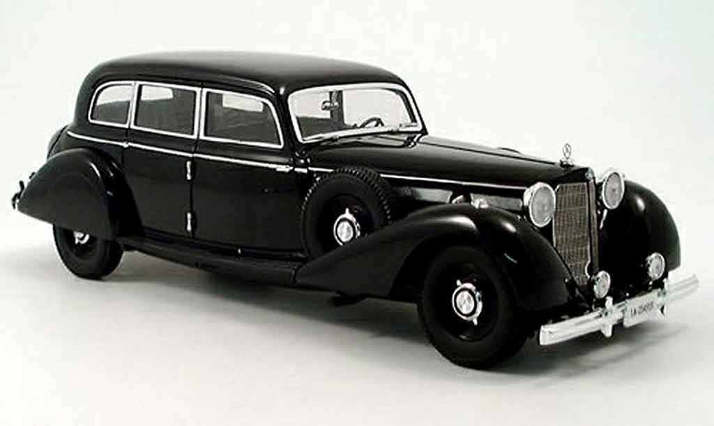 Mercedes 770 1/18 Signature k black 1937 diecast model cars
