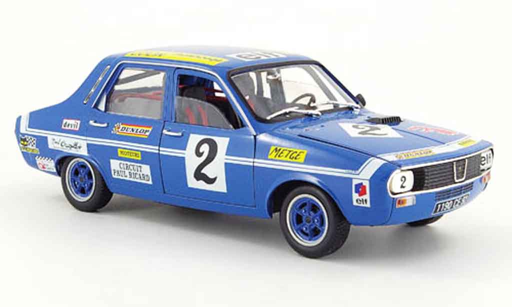 Renault 12 Gordini 1/18 Solido Gordini no.2 metge racing diecast model cars