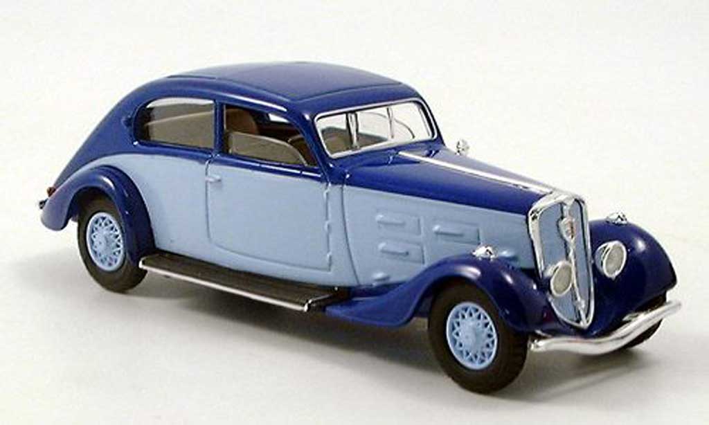 Peugeot 601 1/43 Solido blue/blue 1934 diecast model cars