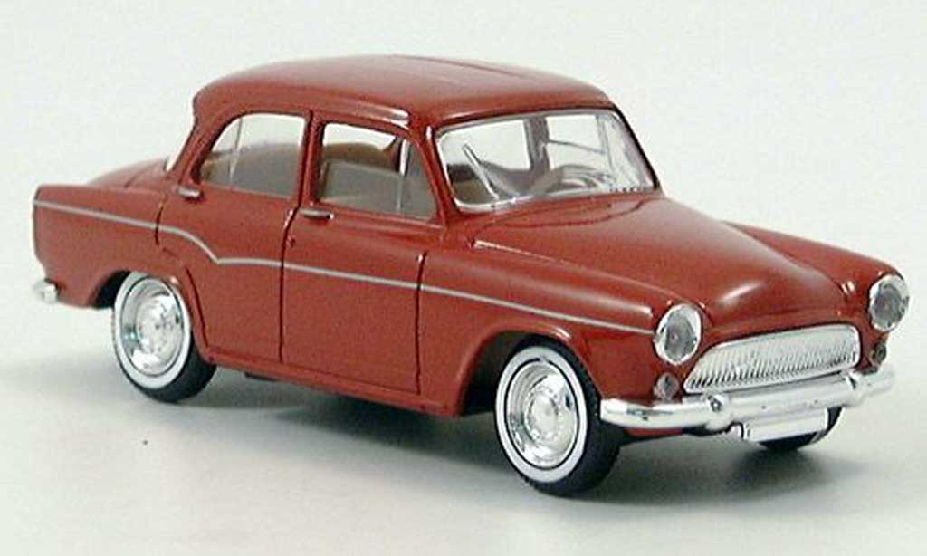 Simca Aronde 1/43 Solido black-red 1960 diecast model cars