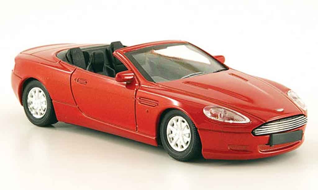 Aston Martin DB9 Volante 1/43 Solido Volante cabriolet red 2005 diecast model cars