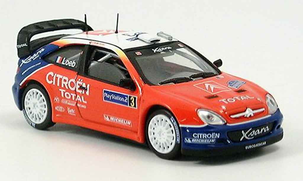 Citroen Xsara WRC 2004 1/43 Solido WRC 2004 weltmeister loeb diecast model cars