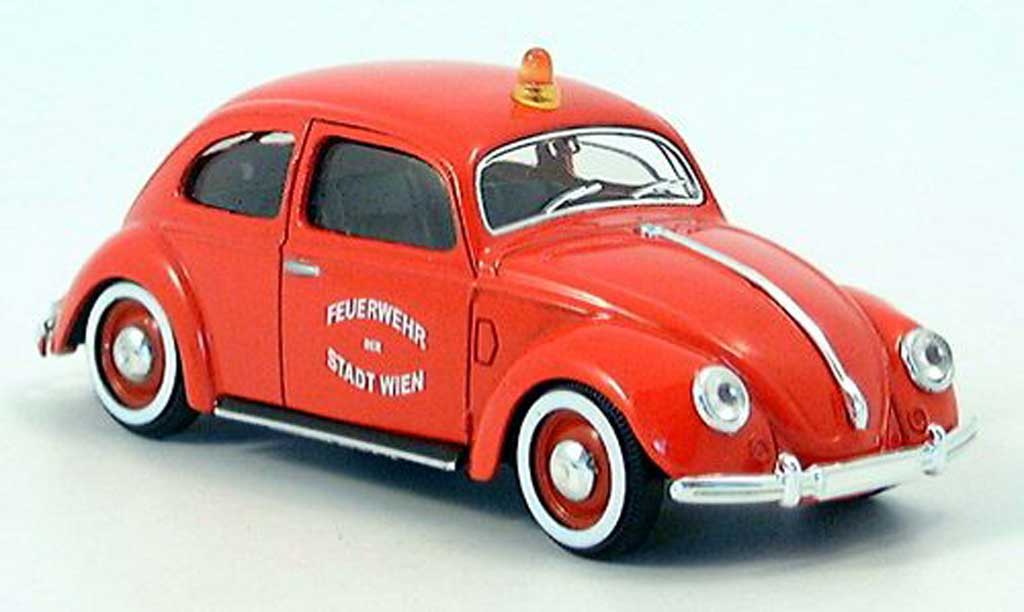 Volkswagen Kafer 1/43 Solido pompiers Wien diecast model cars