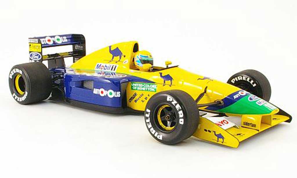 Ford F1 1991 1/18 Minichamps 1991 benetton b 191 r.moreno diecast model cars