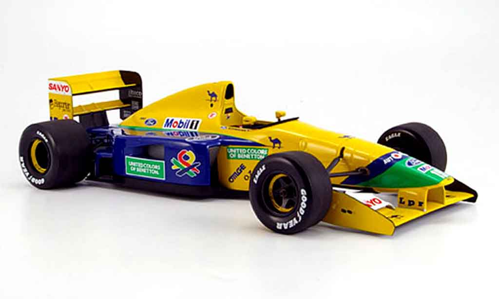 Ford F1 1992 1/18 Minichamps 1992 benetton b 191 b schumacher diecast model cars