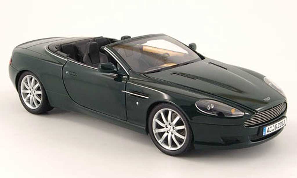 Aston Martin DB9 Volante 1/18 Minichamps Volante grun diecast model cars