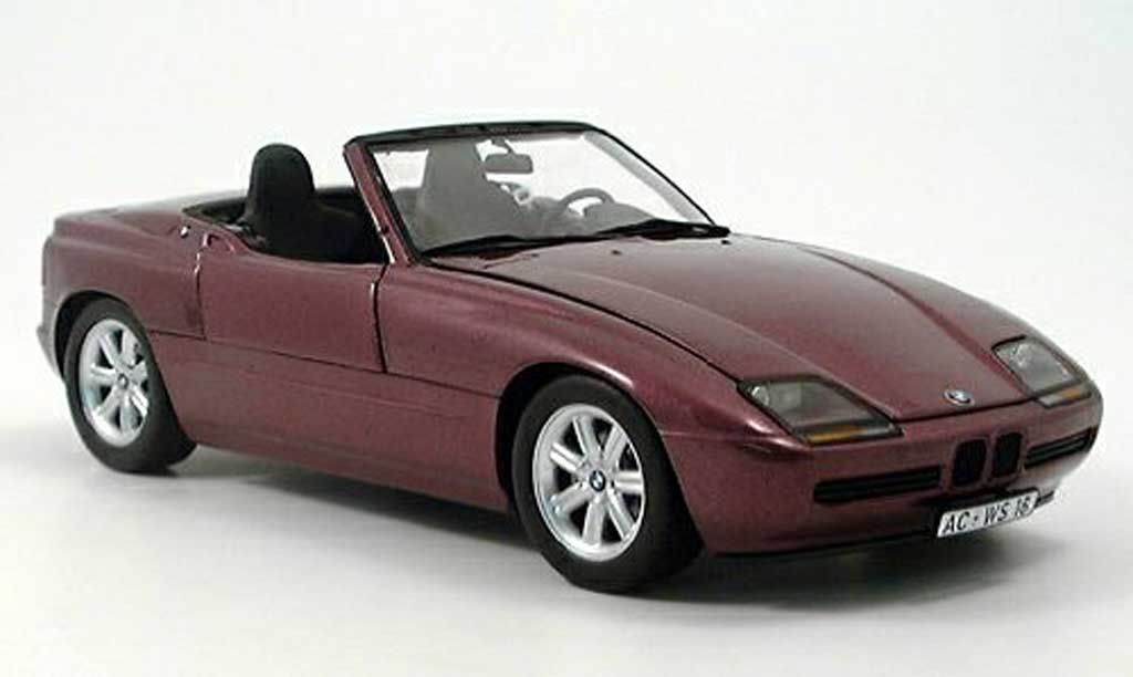 Bmw Z1 1/18 Minichamps lila 1988 diecast model cars