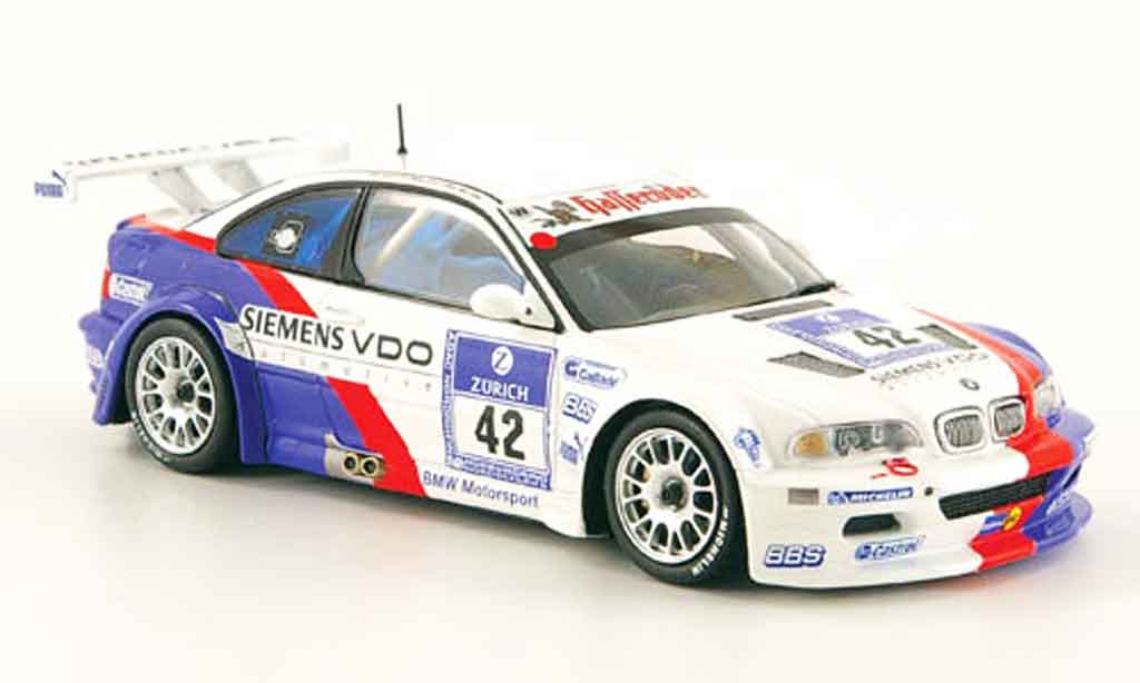 Bmw M3 E46 1/43 Minichamps GTR E46 Sieger Nurburgring Muller Muller Stuck La 2004 diecast model cars