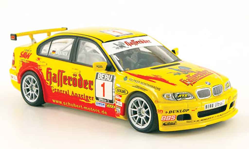 Bmw 320 E46 1/43 Minichamps E46 i Hasseroder Sieger DMSB Claudia Hurtgen 2004 diecast model cars