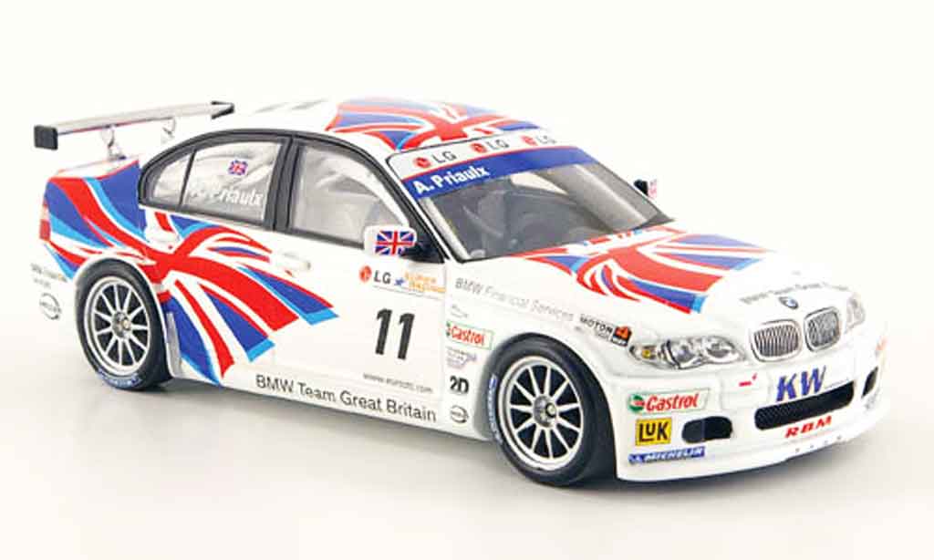 Bmw 320 E46 1/43 Minichamps E46 i ETCC Sieger Priaulx 2004 diecast model cars