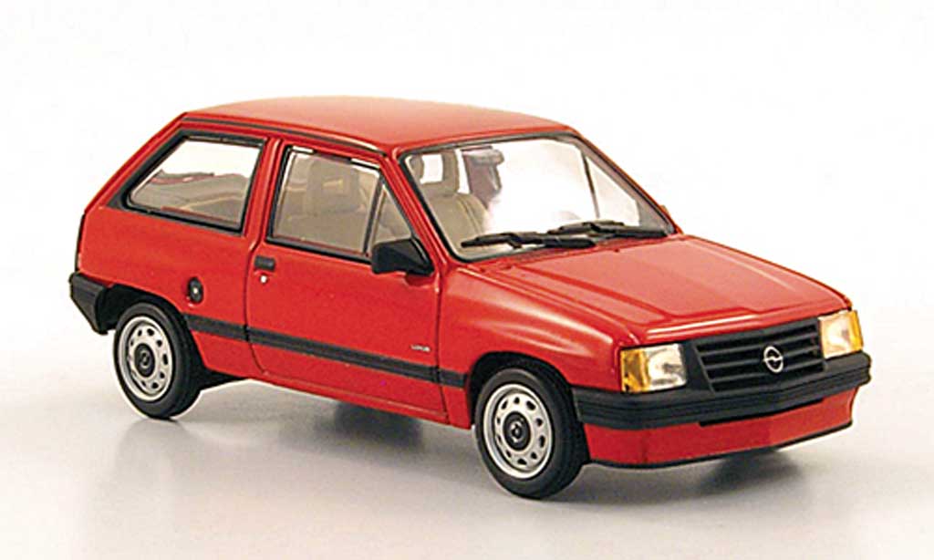 Opel Corsa 1/43 Minichamps A red 1986 diecast model cars