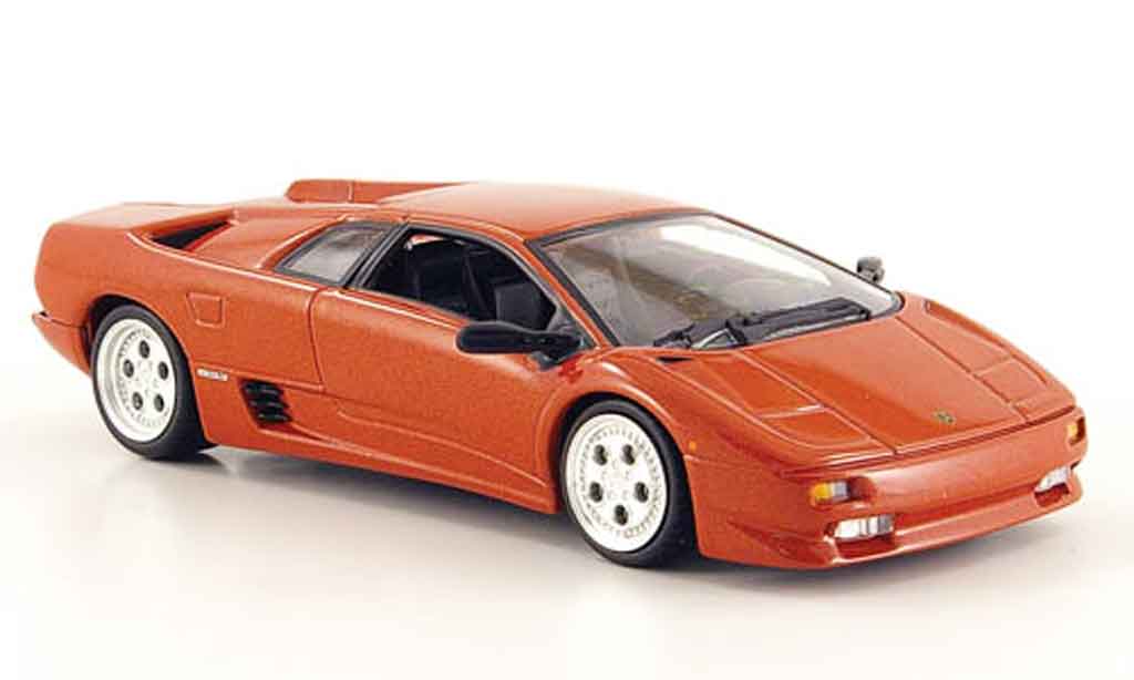 Lamborghini Diablo 1/43 Minichamps kupfer diecast model cars