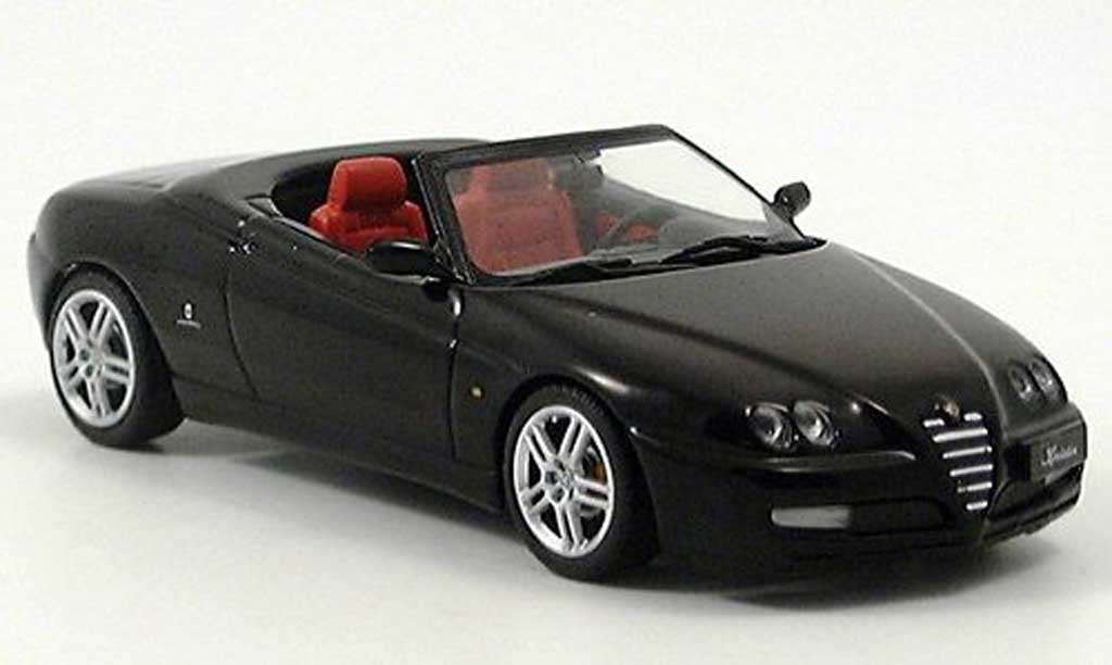 Alfa Romeo Spider 2003 1/43 Minichamps 2003 black diecast model cars