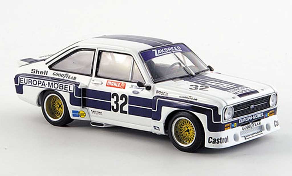 Ford Escort RS 1800 1/43 Minichamps RS 1800 II No.32 Team Zakspeed K.Ludwig DRM Supersprint Nurburgring 1976 diecast model cars