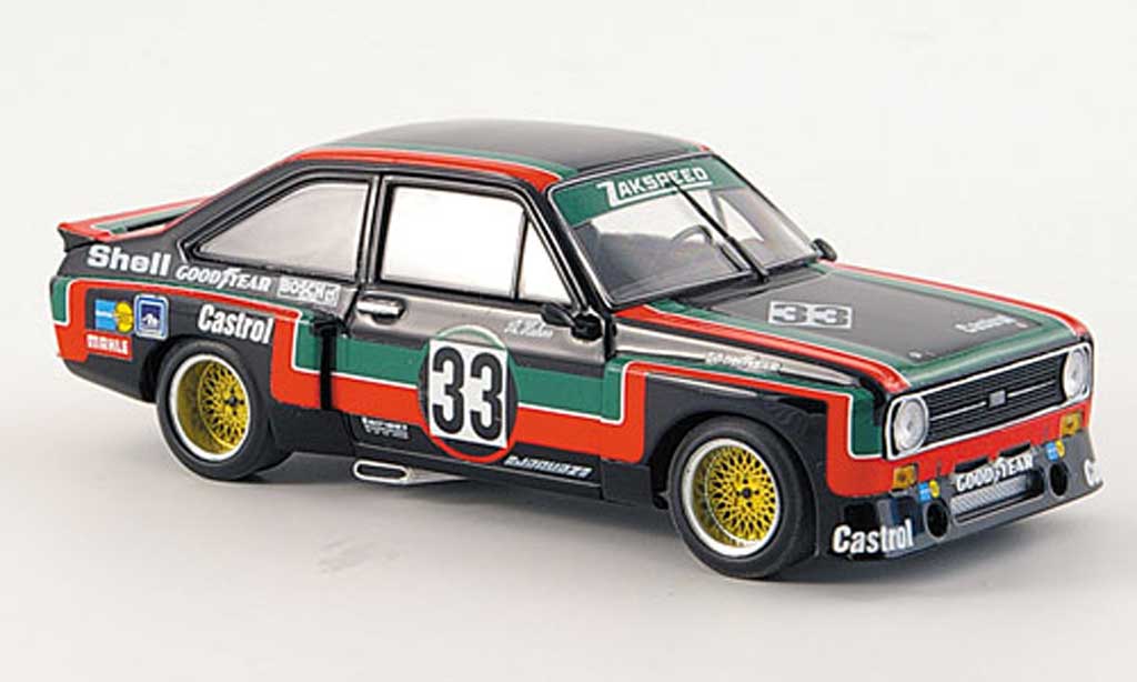 Ford Escort RS 1800 1/43 Minichamps RS 1800 No.33 Castrol Team Zakspeed A.Hahne DRM Supersprint Nurburgring 1976 diecast model cars