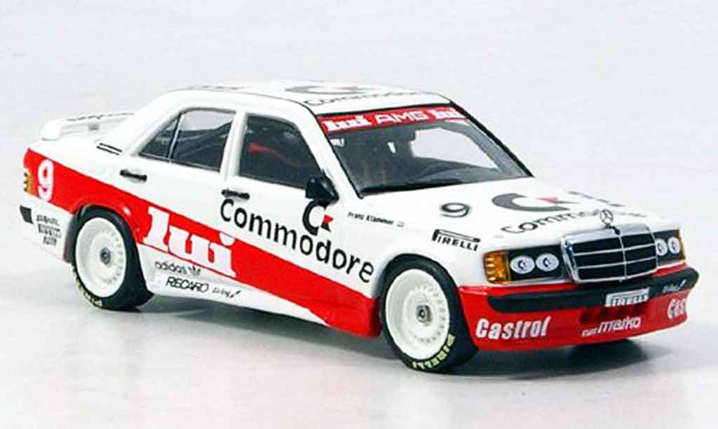 Mercedes 190 E 1/43 Minichamps E DTM Commodore Klammer 1986 diecast model cars