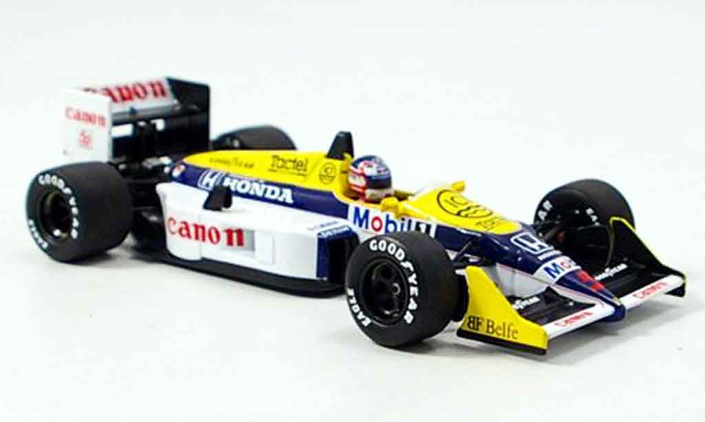 Honda F1 1/43 Minichamps Williams FW 11 B N. Mansell 1987 diecast model cars