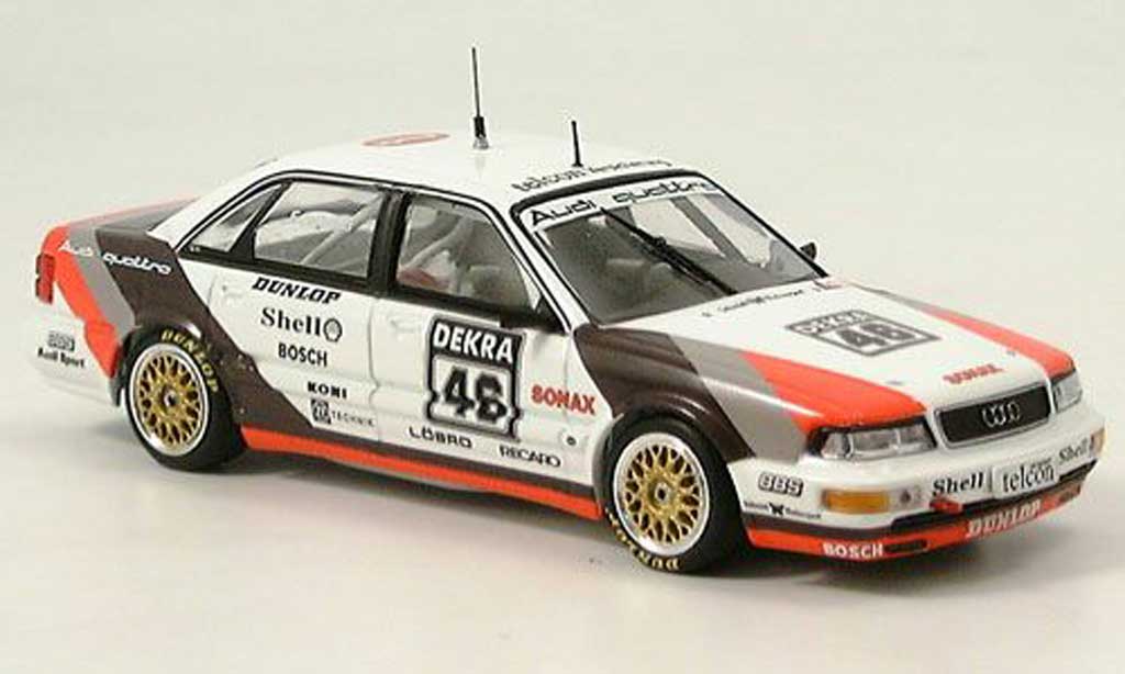 Audi V8 Quattro 1/43 Minichamps Quattro Quattro DTM Jelinski 1990 diecast model cars