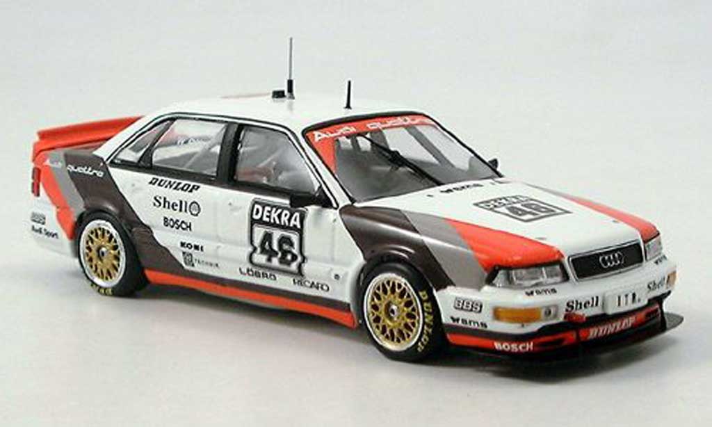 Audi V8 Quattro 1/43 Minichamps Quattro No.46 W.Roehrl Team SMS Motorsport DTM-Saison 1991 diecast model cars