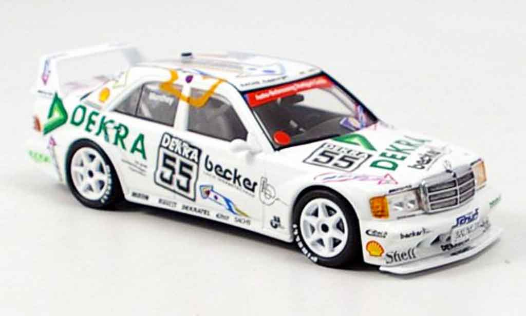 Mercedes 190 E 1/43 Minichamps E 2.3 No.55 Manthey Nurburgring DTM 1992 diecast model cars