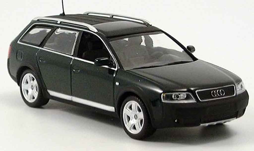 Audi A6 Allroad 1/43 Minichamps Allroad Quattro grun 2001 diecast model cars