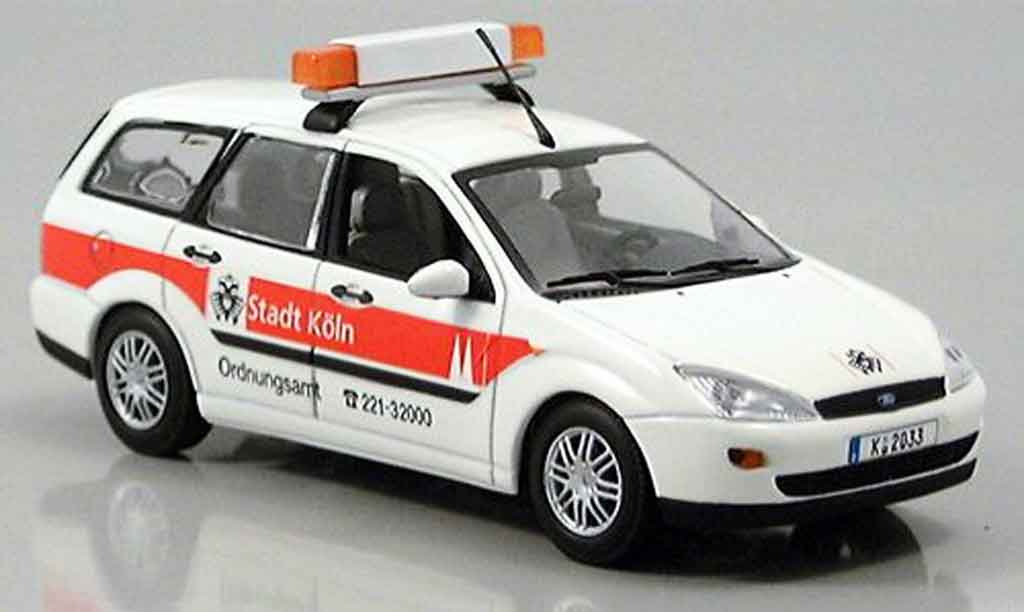 Ford Focus 1/43 Minichamps Turnier Ordnungsamt Koln 1997 diecast model cars