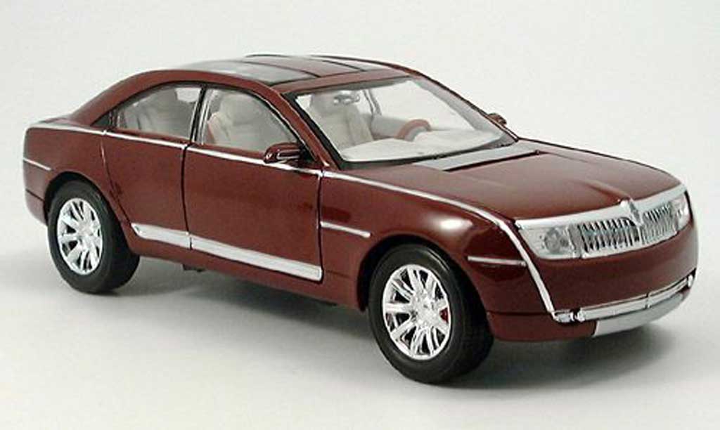 Lincoln Navicross 1/18 Motormax red diecast model cars