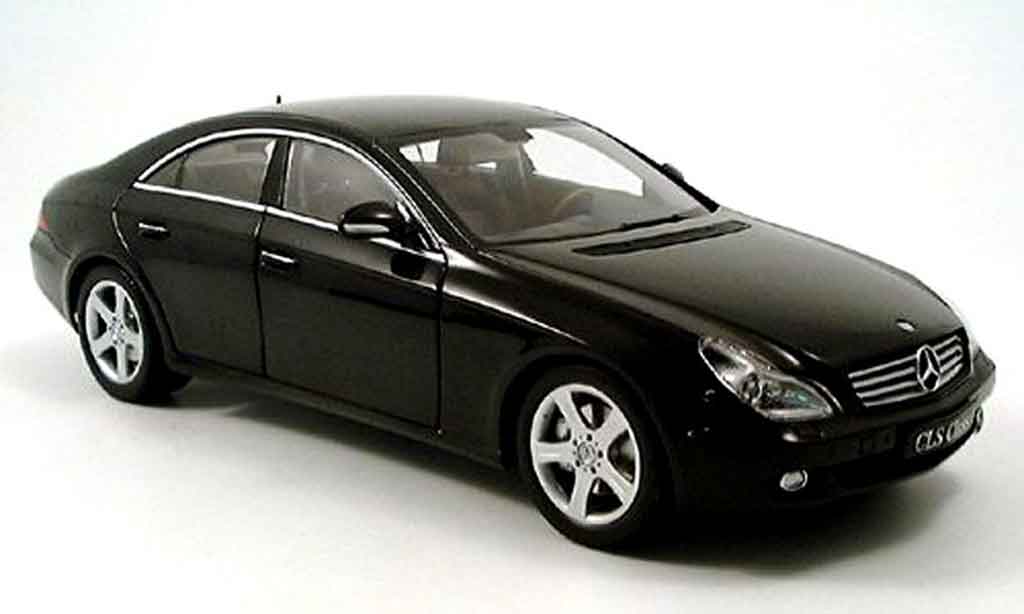 Mercedes Classe CLS 1/18 Kyosho black 2004 diecast model cars