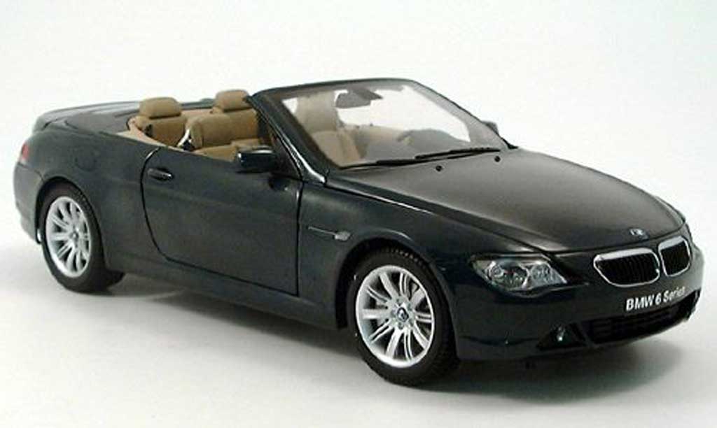 Bmw 645 E64 1/18 Kyosho E64 ci cabriolet grun diecast model cars