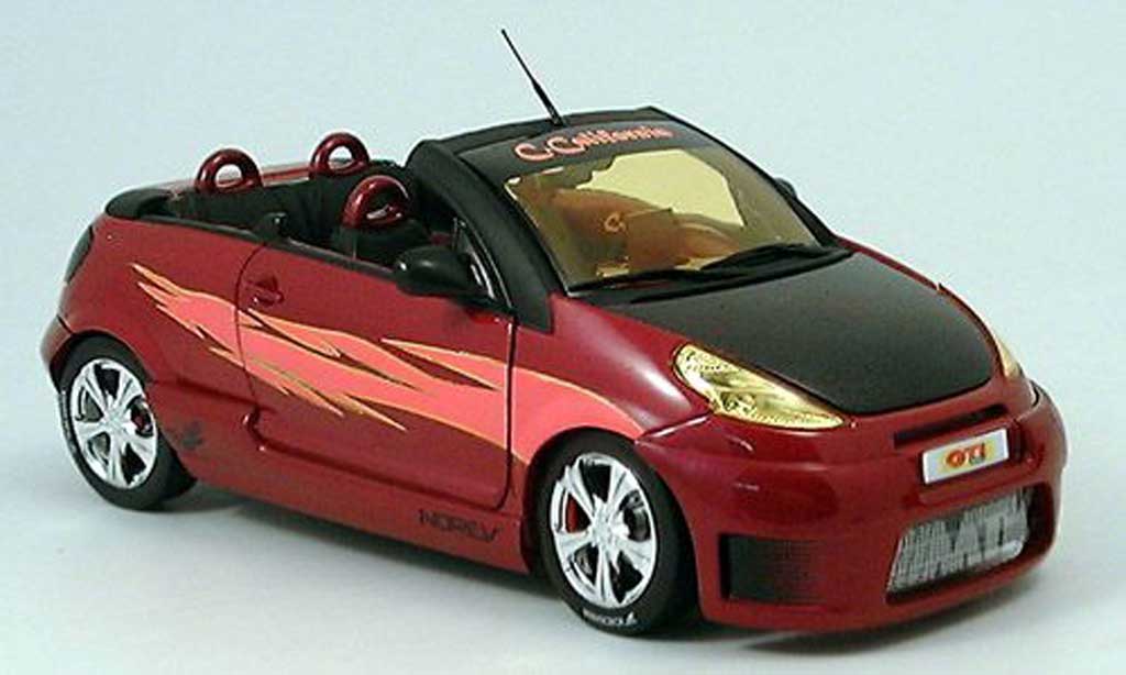 Citroen C3 California 1/18 Norev California pluriel mtk lila 2004 diecast model cars
