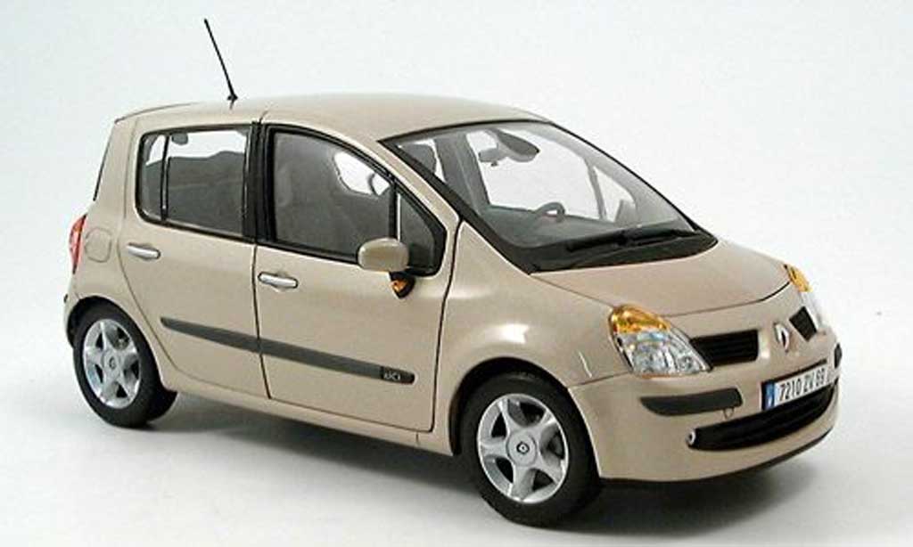 Renault Modus 1/18 Norev beige 2004 diecast model cars