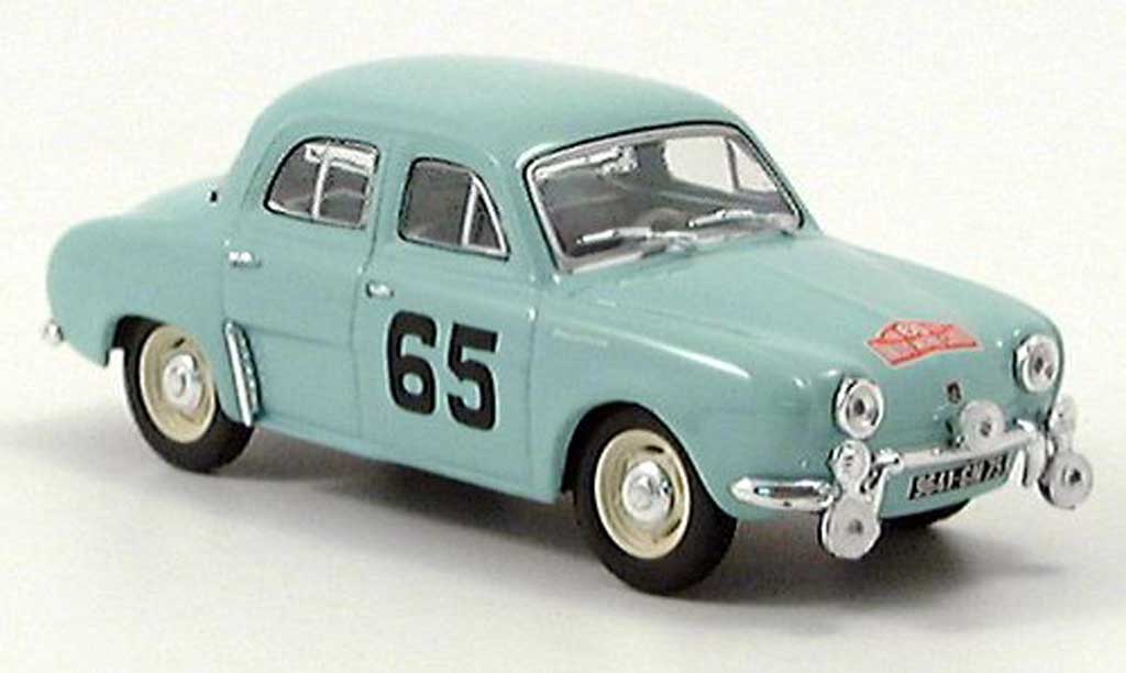 Renault Dauphine 1/43 Norev Rally Monte Carlo No. 65 diecast model cars