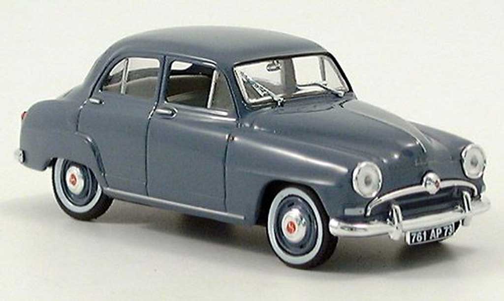 Simca Aronde 1/43 Norev 9 grey-blue diecast model cars