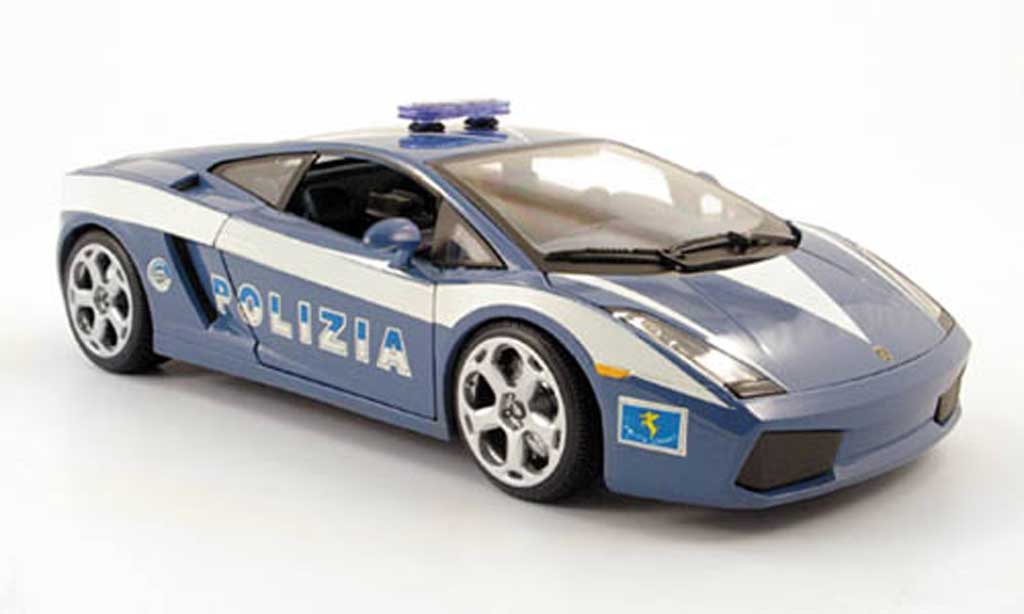 Lamborghini Gallardo 1/18 Maisto police (it) 2004 diecast model cars
