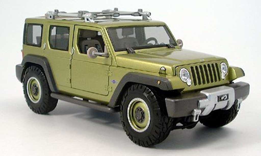 Jeep Rescue 1/18 Maisto concept grun 2005 diecast model cars