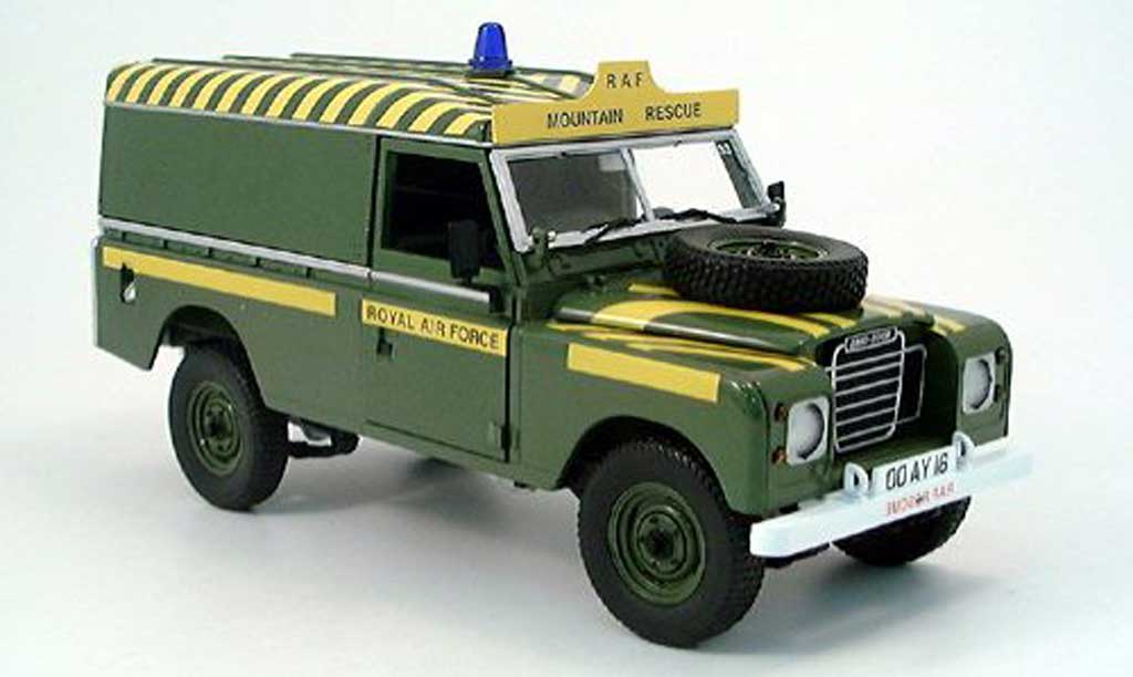 Land Rover 109 1/18 Eagle iii raf diecast model cars