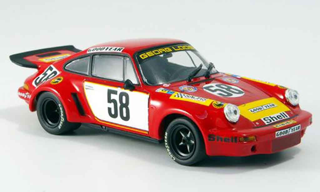 Porsche 930 RSR 1/43 Minichamps RSR Carrera 1975 diecast model cars